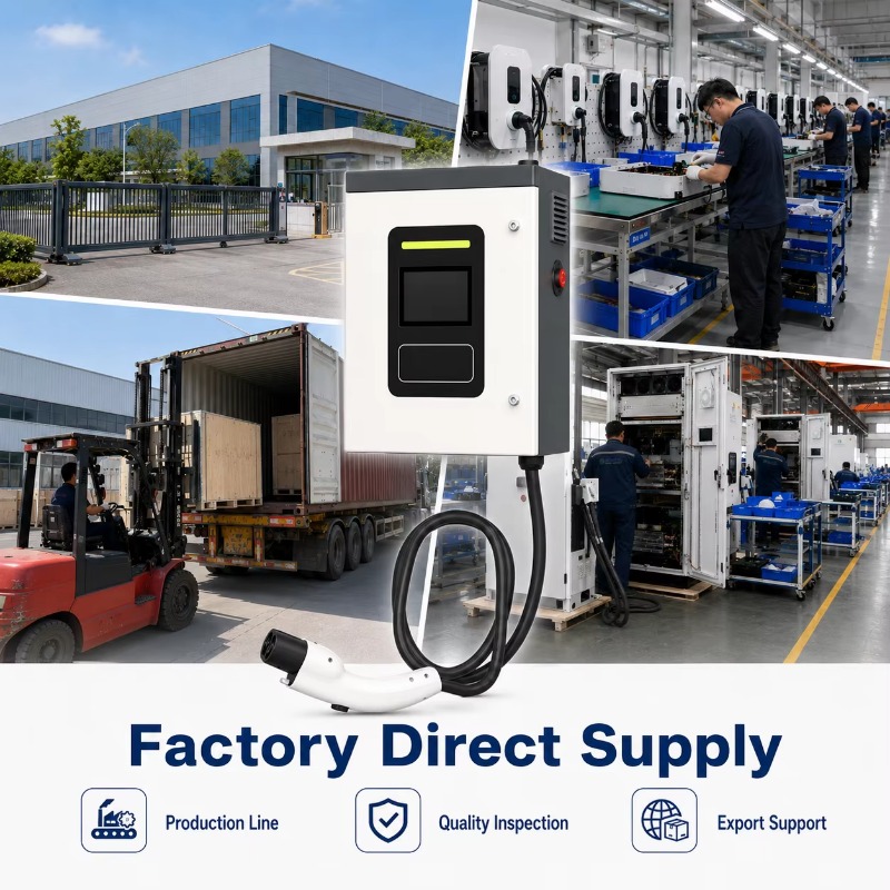 Dc Fast Charger 30Kw Wallbox Commercial - Customized 30kW CCS2 DC Fast EV
